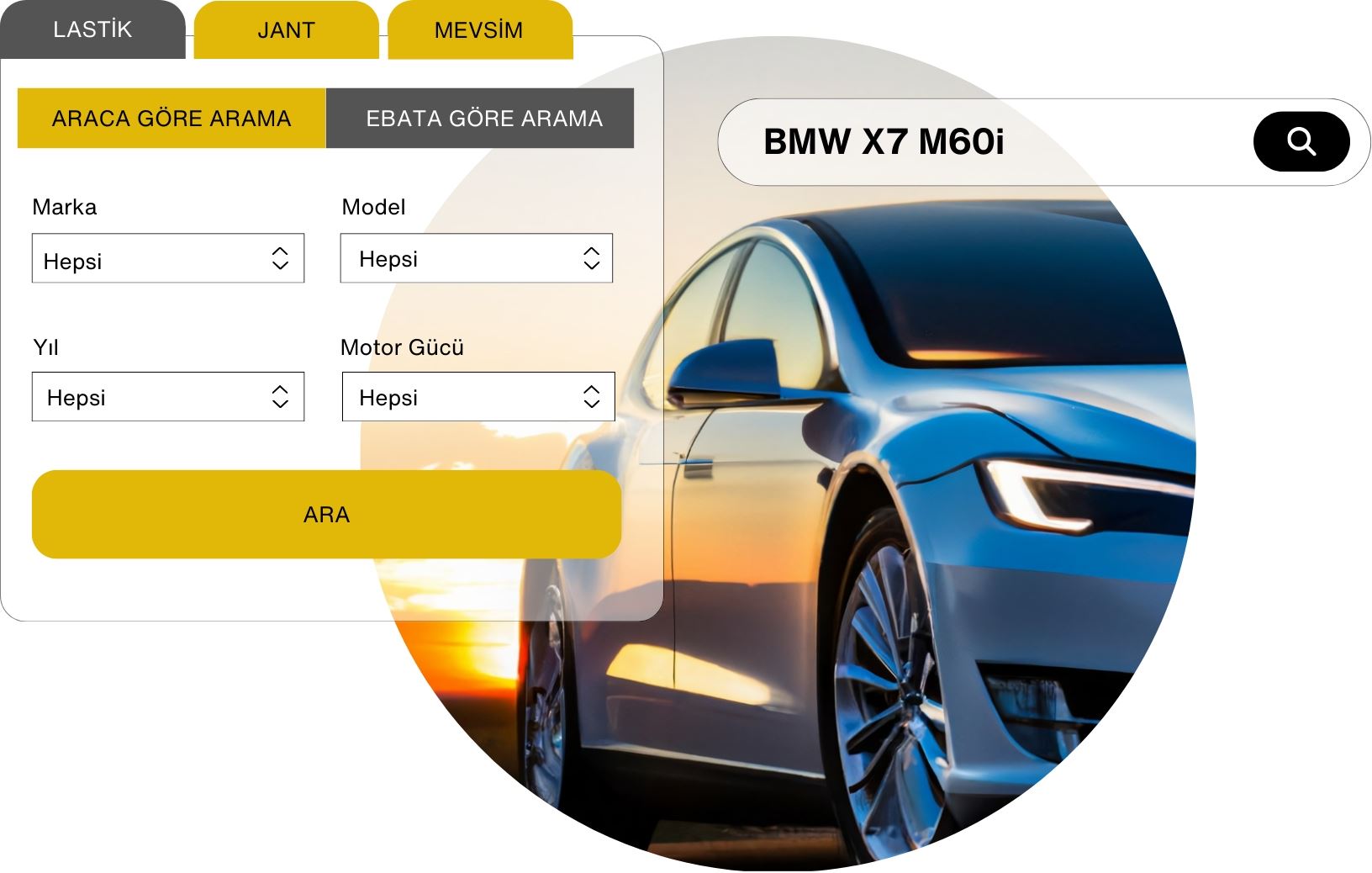 Uyumlu araçlar özelliği